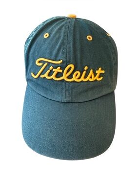 Vintage Titleist green & gold Oakland A’s Golf Hat